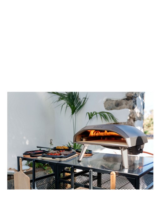 Ooni Koda gasgestookte pizzaoven - voorkant 3 zilver