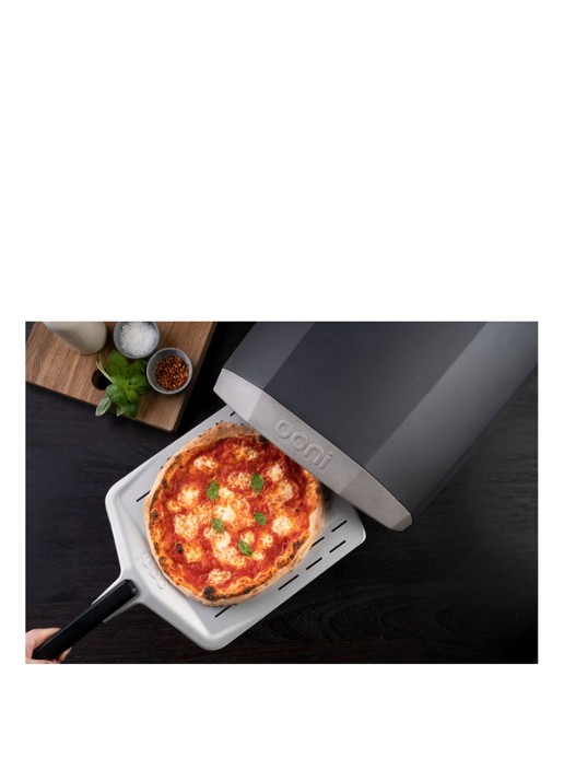 Ooni Pizzaschep 30 cm - voorkant 2 zilver