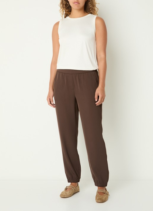 OPUS Inise tanktop met ronde hals - voorkant 4 gebroken wit