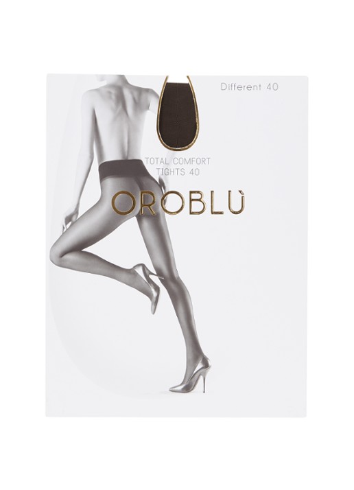 Oroblu Different panty in 40 denier brown