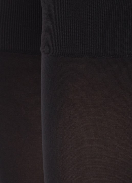Oroblu Gambaletto Different kniekousen in 80 denier - detail 3 zwart