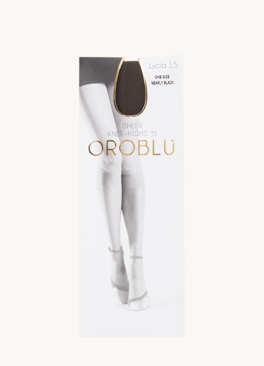 Oroblu Lycia kniekousen in 15 denier