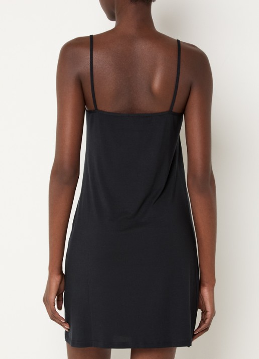 Oroblu Perfect Line slipdress  - achterkant zwart