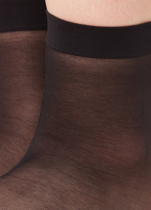 Oroblu Petit pantysokken in 20 denier - detail 3 zwart
