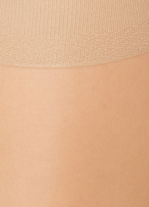 Oroblu Shock Up Light corrigerende panty in 20 denier - detail donkerbeige
