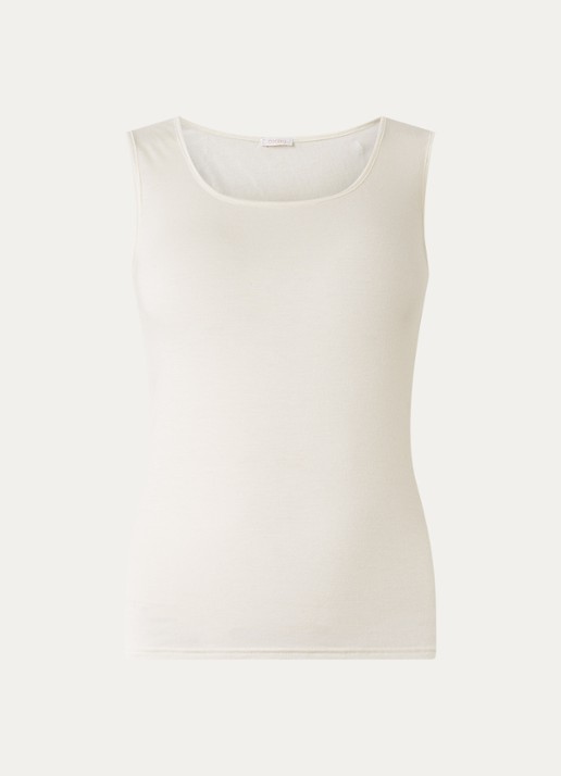 Oroblu Tanktop in kasjmierblend - voorkant grijs