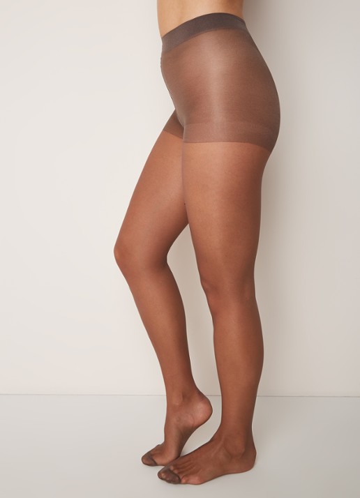 Oroblu Vanité panty in 15 denier - voorkant 3 middengrijs