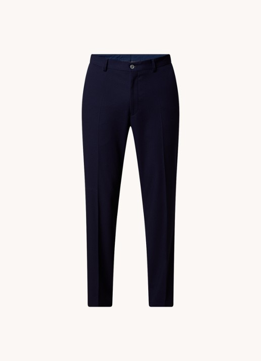 Oscar Jacobson Decker straight fit pantalon met steekzakken