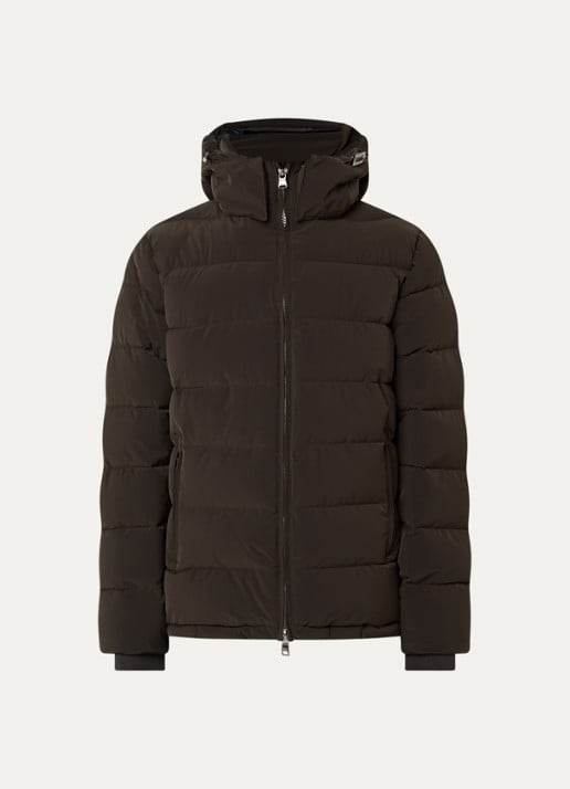 Oscar Jacobson Puffer jack met afneembare capuchon