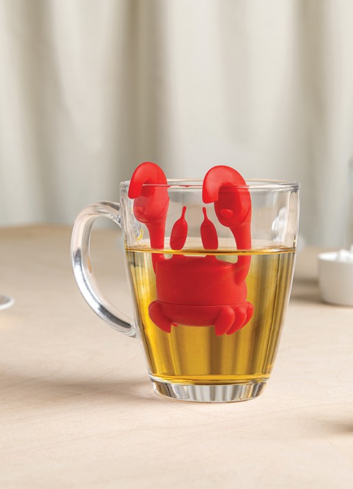 Ototo Crab theefilter  - detail 5 rood