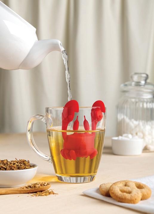 Ototo Crab theefilter  - detail 6 rood