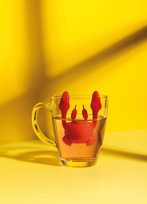 Ototo Crab theefilter  - detail 7 rood