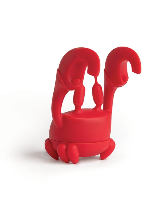 Ototo Crab theefilter  - voorkant 2 rood