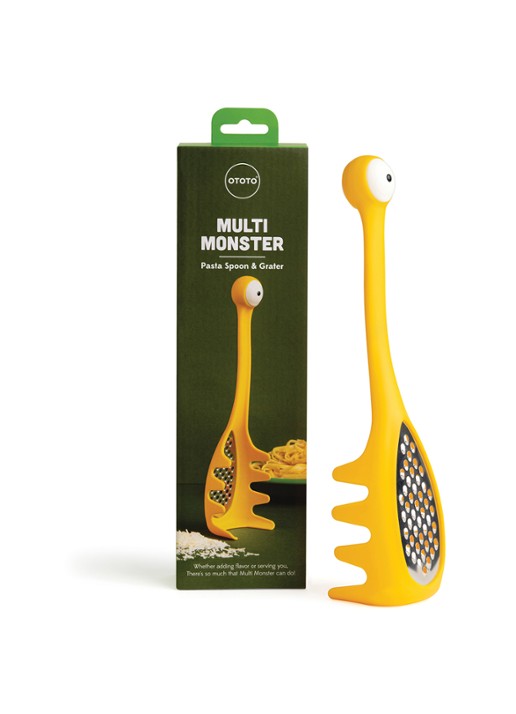 Ototo Multi Monster pastalepel en rasp  - detail 7 geel