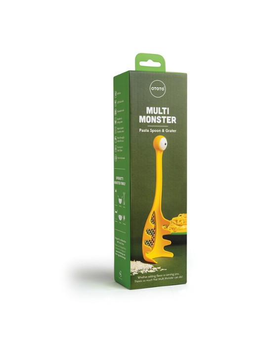 Ototo Multi Monster pastalepel en rasp  - detail 8 geel