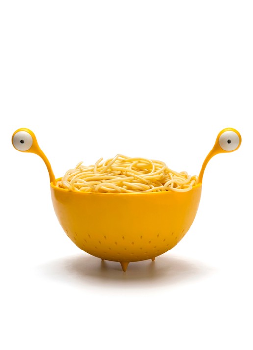 Ototo Spaghetti Monster vergiet - detail 4 geel