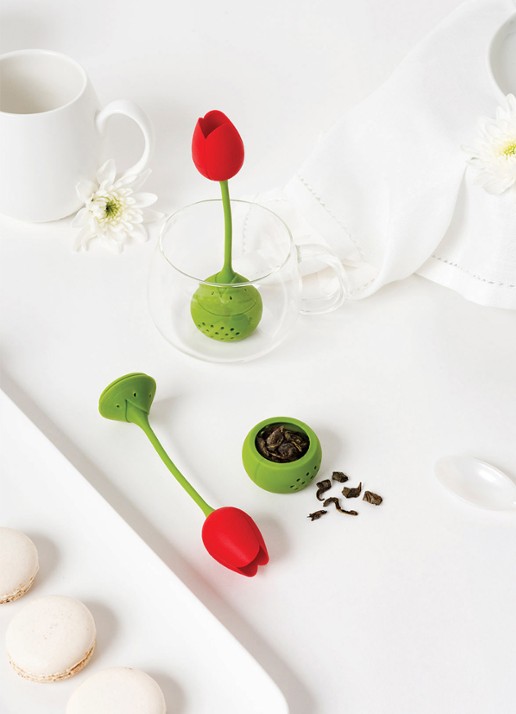 Ototo Tulip theefilter - detail 3 rood