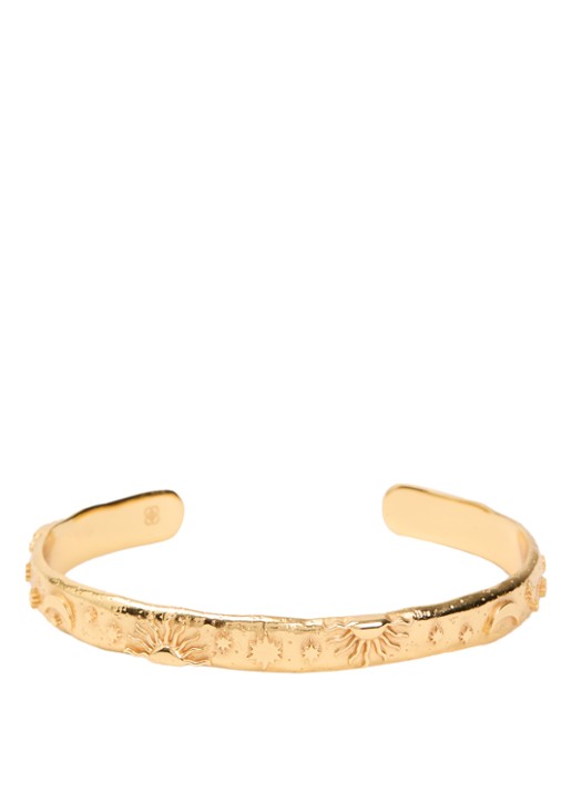 Ottoman Hands Celestial bangle verguld