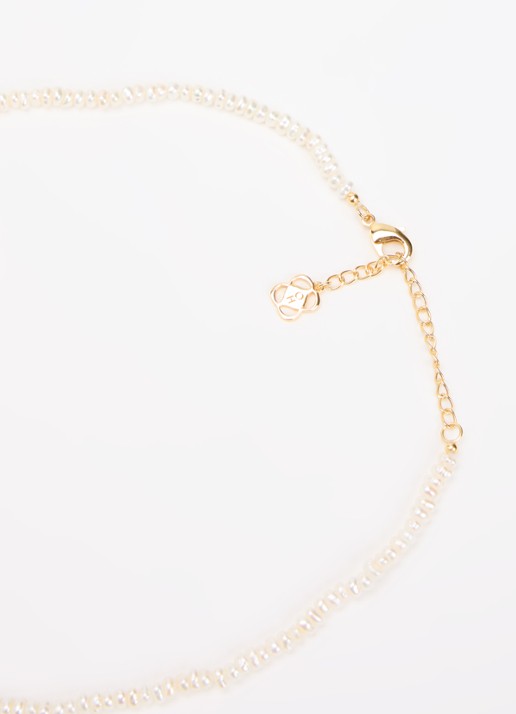Ottoman Hands Sorel ketting verguld - detail 2 parelmoer