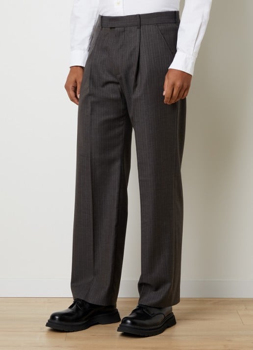 Our Legacy Slack straight fit pantalon met steekzakken
