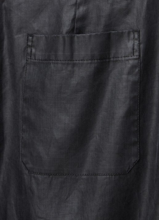Our Legacy Straight fit pantalon met steekzakken - detail 5 zwart