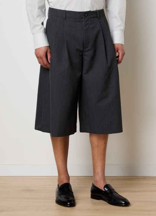 Our Legacy Wide fit korte broek met steekzakken