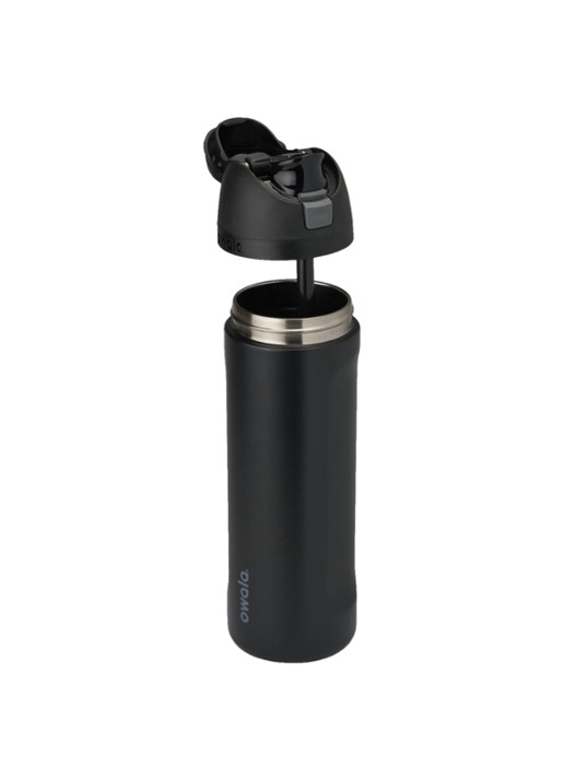Owala FreeSip waterfles 71 cl - voorkant 2 zwart