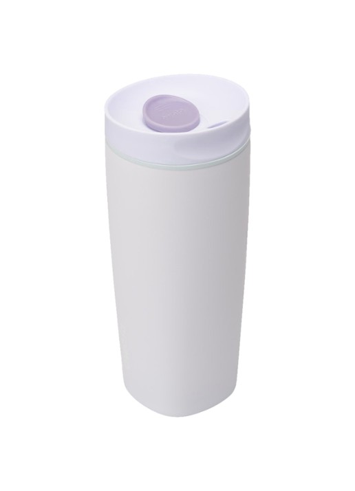 Owala SmoothSip Slider thermosbeker 59 cl - voorkant 2 lichtgrijs