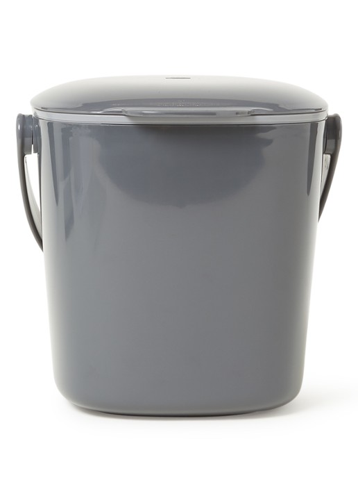 Oxo Compostemmer 2,8 liter - voorkant donkergrijs