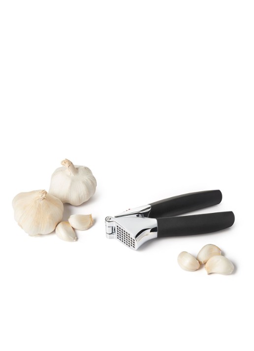 Oxo Good Grips knoflookpers - detail 6 zwart