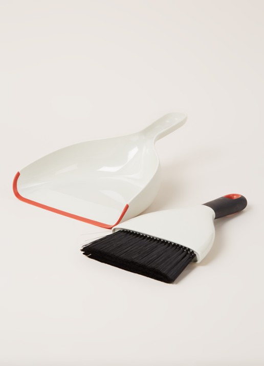 Oxo Good Grips stoffer en blik 32 cm - detail 3 lichtgrijs