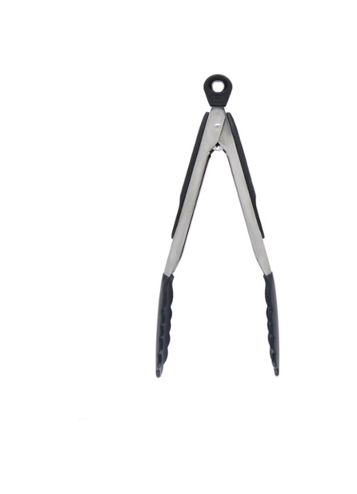 Oxo Serveertang 30 cm - detail zilver