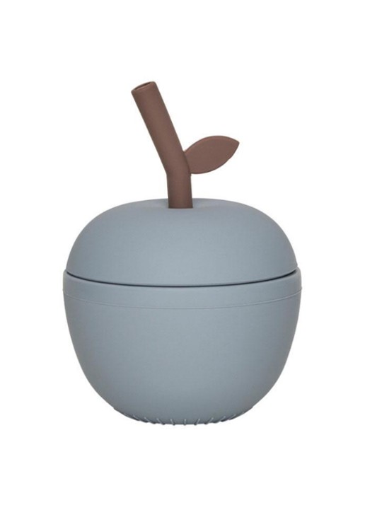 OYOY Apple drinkfles siliconen