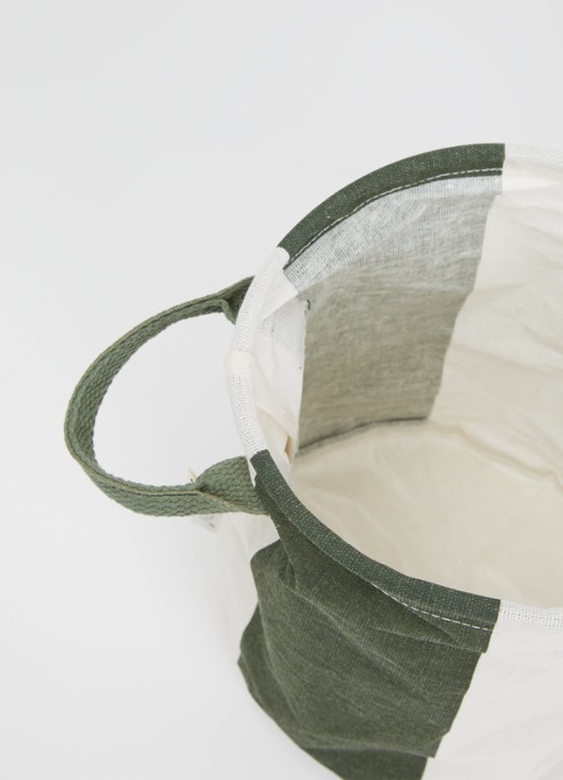 OYOY Living Design Kara Small opbergmand 22 cm set van 2  - detail bronsgroen