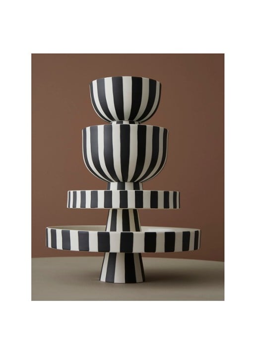 OYOY Living Design Toppu schaal 15 cm - detail 3 zwart