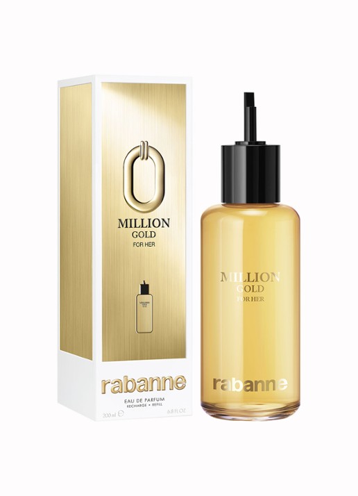Paco Rabanne Million Gold For Her Refill - Eau de Parfum - voorkant 3 undefined