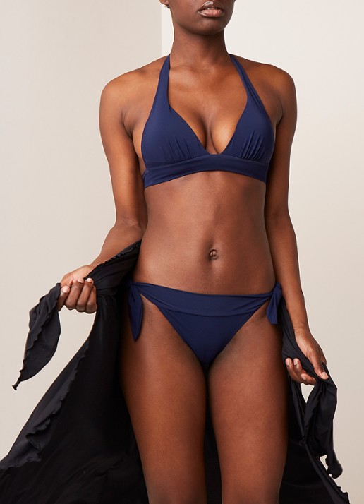 Pain de Sucre Diva bikinislip met strikdetail - voorkant 4 blauw