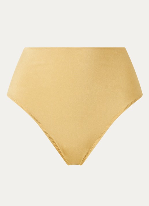 Pain de Sucre High waisted bikinislip - voorkant okergeel