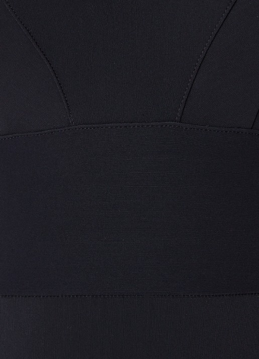 Pain de Sucre Pipper badpak met V-hals - detail 5 zwart