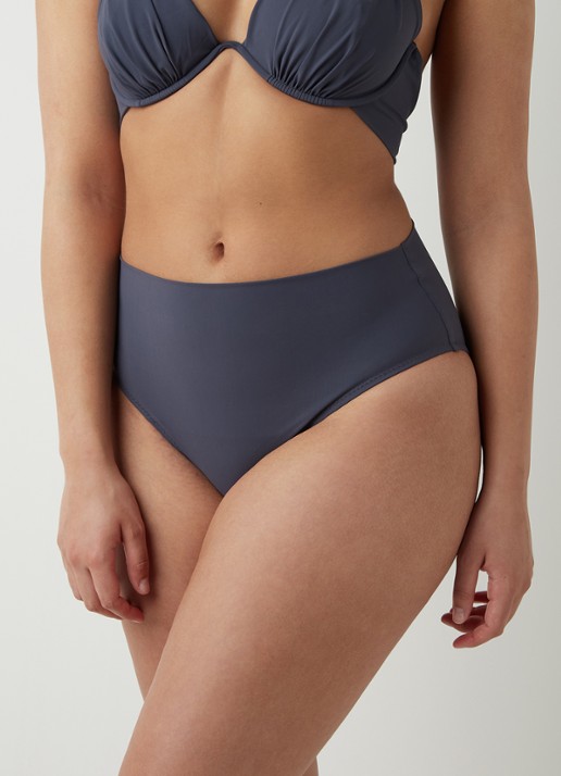 Pain de Sucre Tabago high waisted bikinislip - detail 2 antraciet