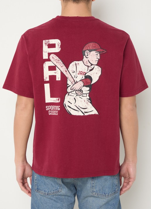 PAL Sporting Goods Dasha T-shirt met logo- en backprint