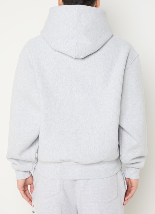 PAL Sporting Goods Palmers League hoodie met logoborduring - achterkant lichtgrijs