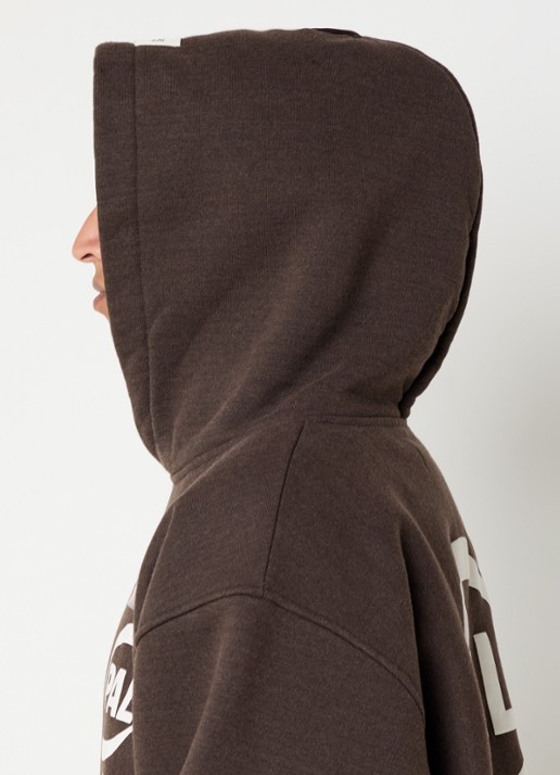 PAL Sporting Goods Pre Game hoodie met logo- en backprint - detail 5 bruin
