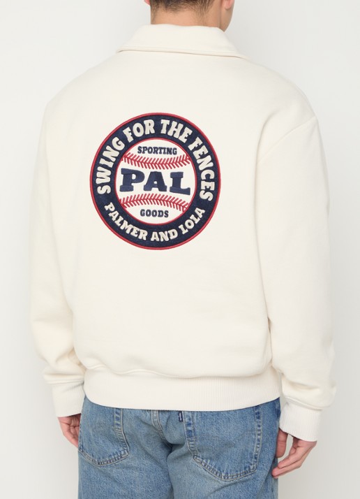 PAL Sporting Goods Swing For The Fences sweater met logoborduring