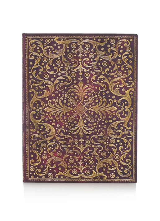 Paperblanks Aurelia Ultra notitieboek 17,5 x 23 cm - voorkant 2 paars