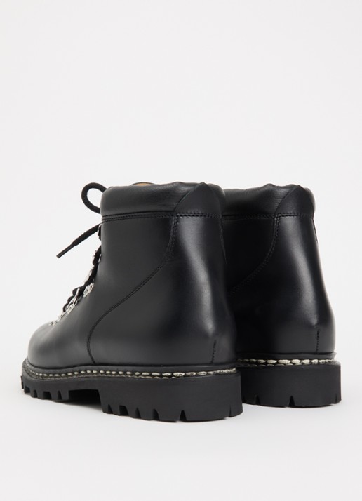 Paraboot Avoriaz veterboot van leer - achterkant 4 zwart