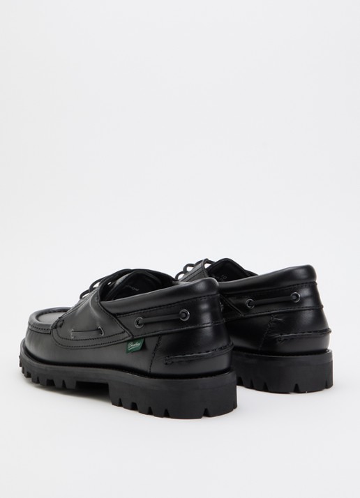 Paraboot Briac bootschoen van leer - achterkant 4 zwart