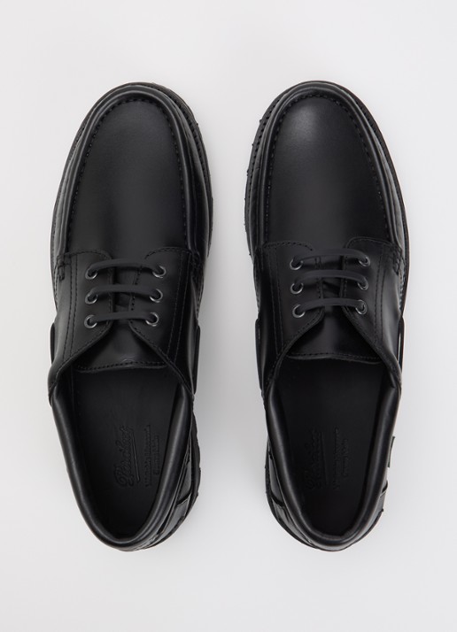 Paraboot Briac bootschoen van leer - detail 2 zwart