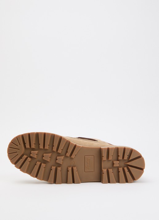 Paraboot Briac bootschoen van suède - detail 4 beige