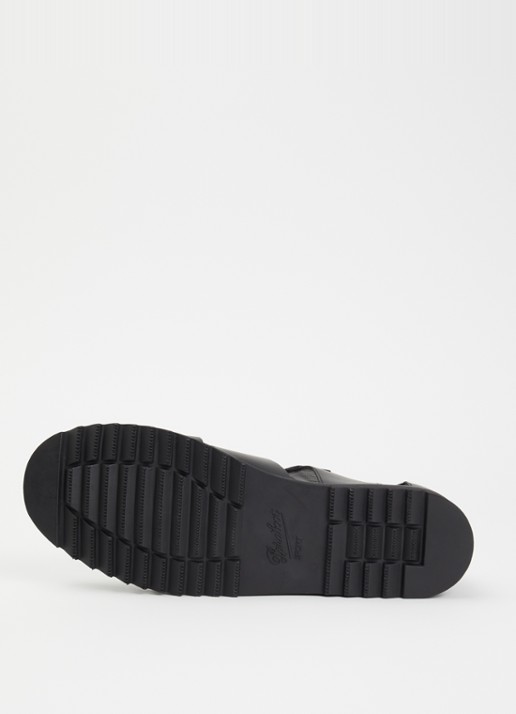 Paraboot Pacific sandaal van leer - detail 3 zwart